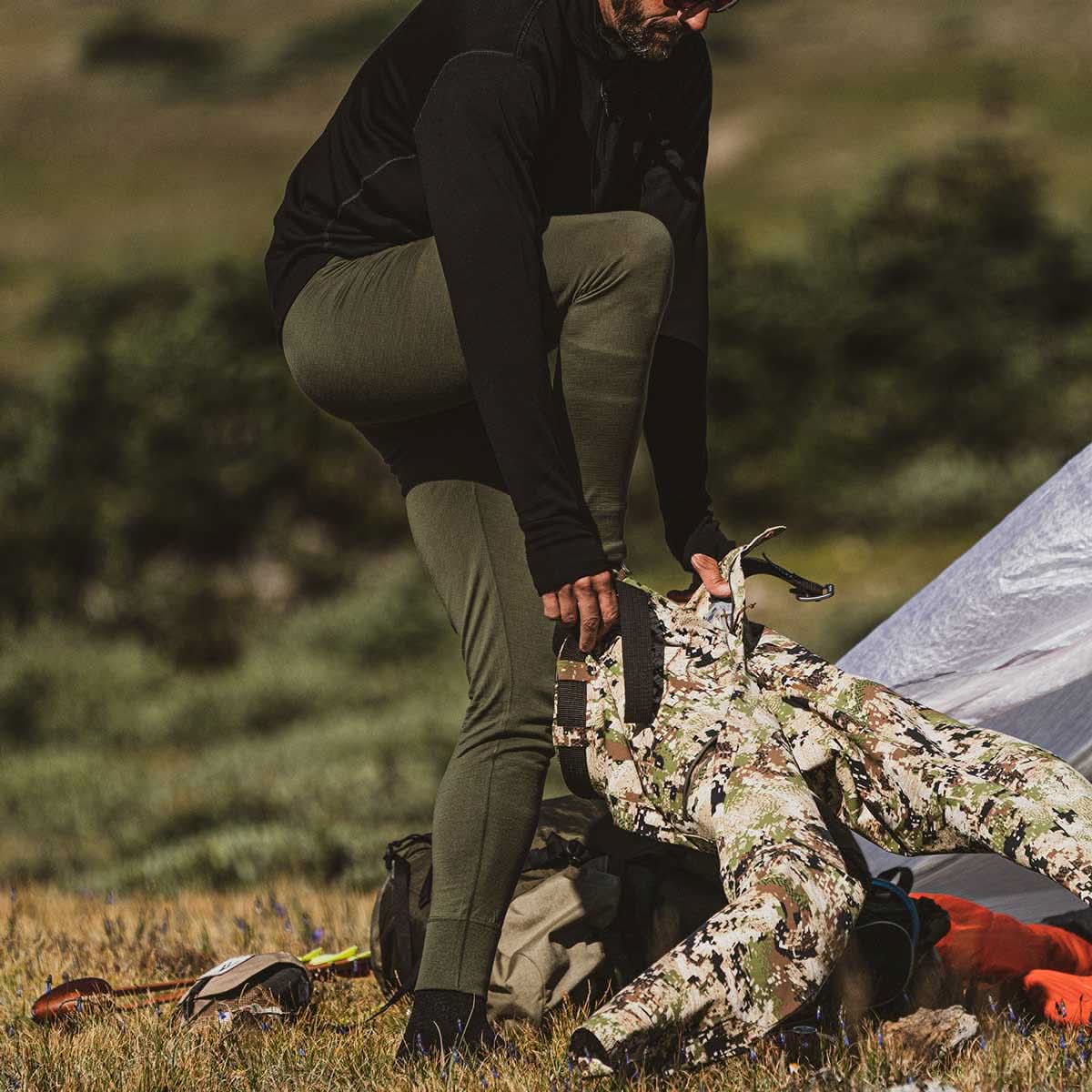 Minus33 | Midweight Men's Wool Bottom Thermal Base Layer -  100% Merino Wool