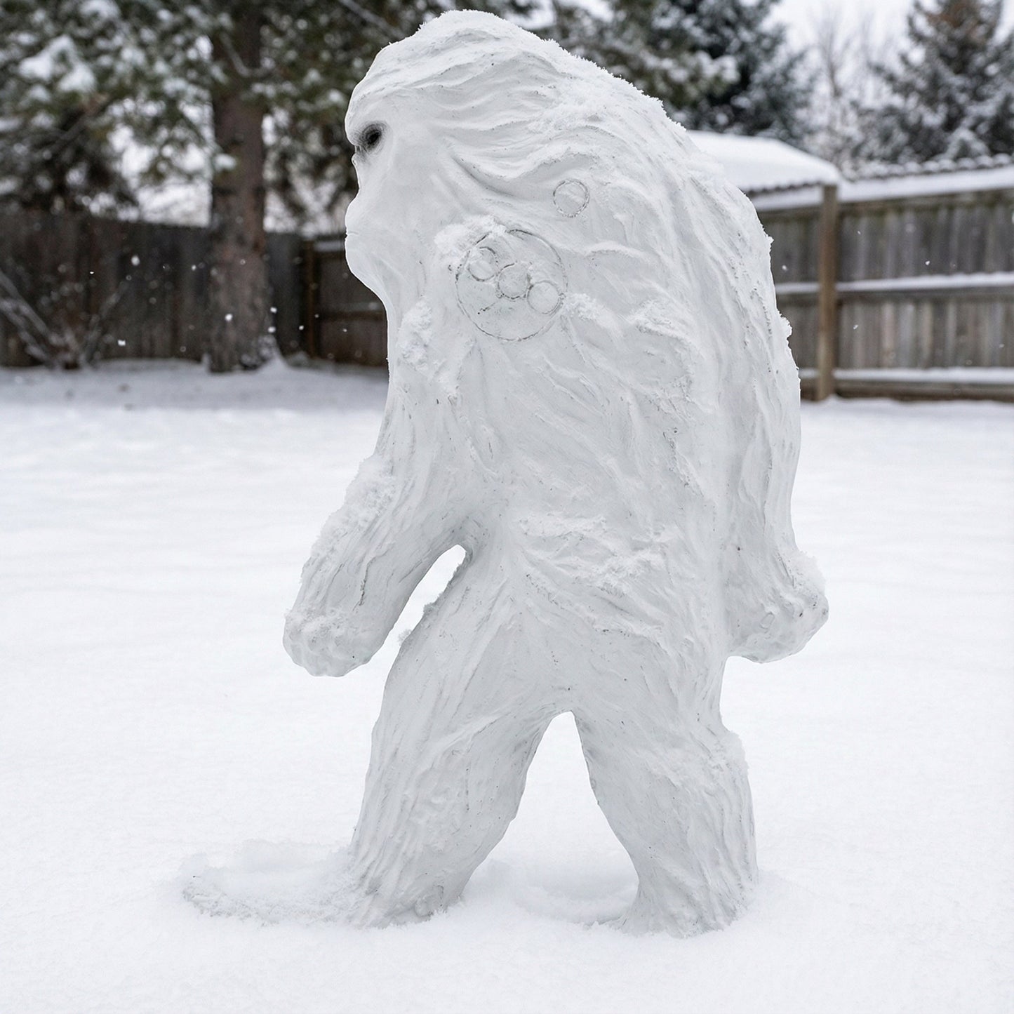 Big Shot Targets | Real Wild 3D Backyard Yeti Archery Target with EZ Pull Foam