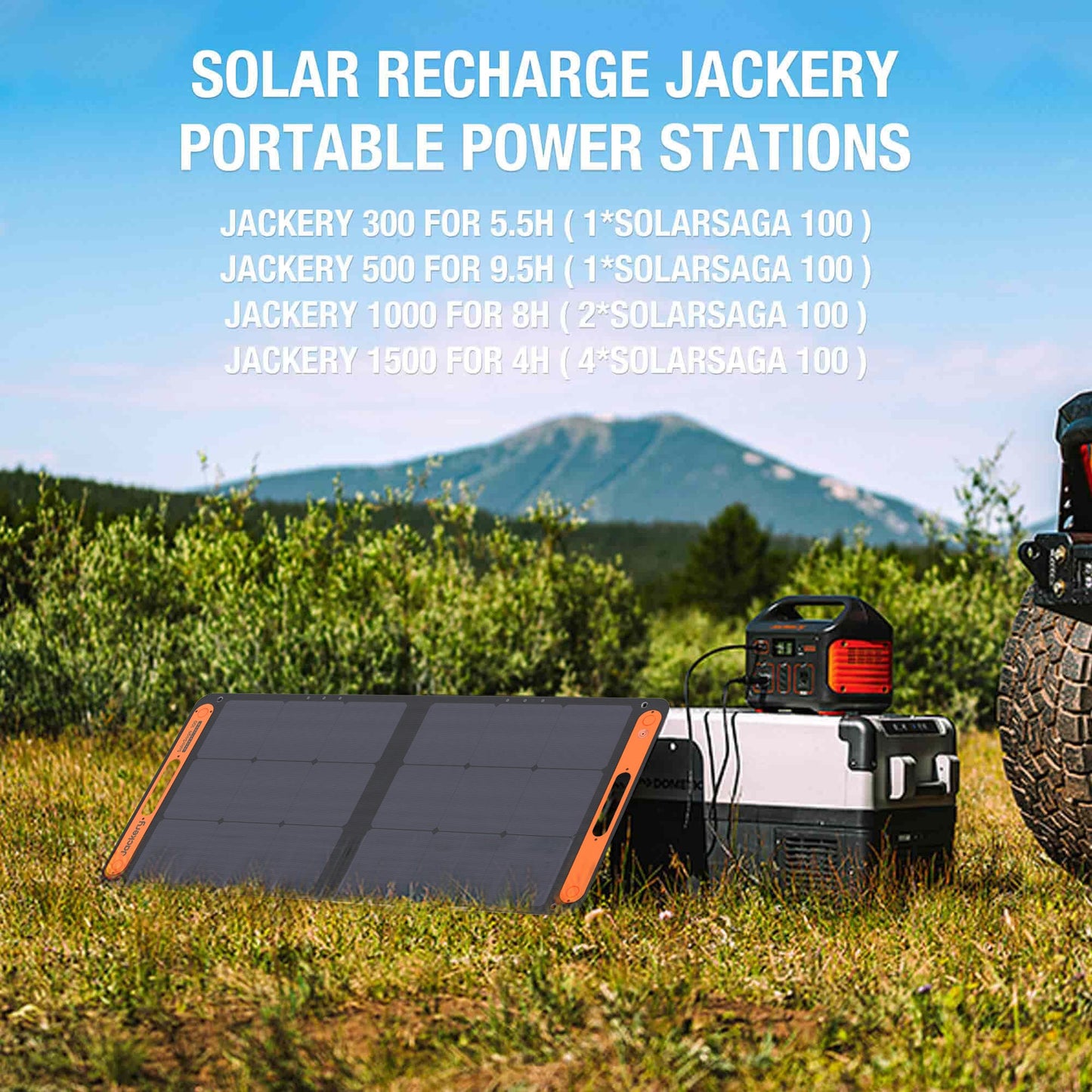 Jackery | [Add-on] SolarSaga 100W
