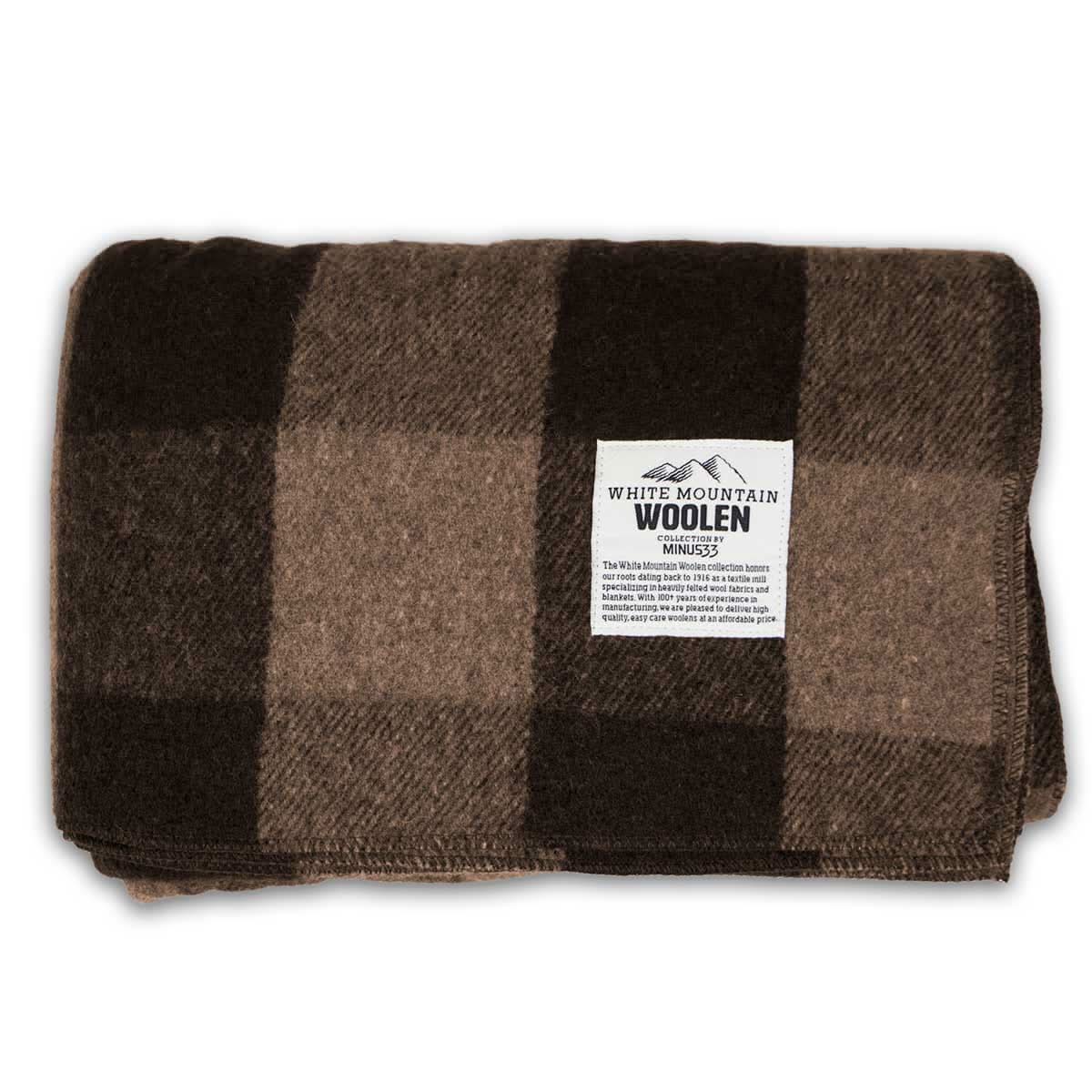 Minus33 | Wool Throw Blanket - White Mountain Woolen