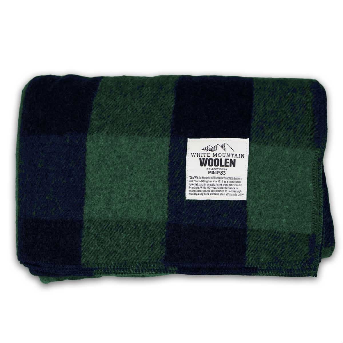 Minus33 | Wool Throw Blanket - White Mountain Woolen