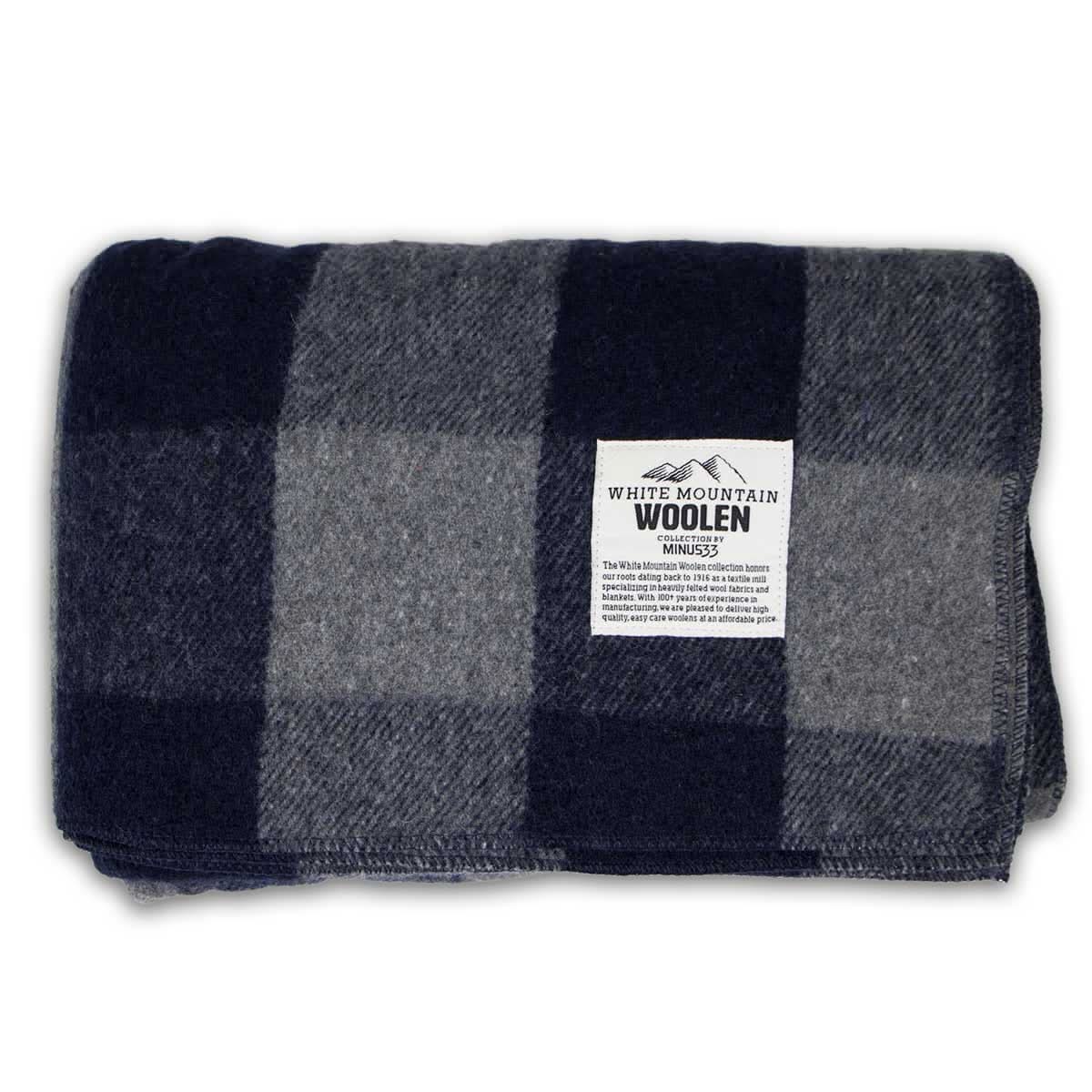 Minus33 | Wool Throw Blanket - White Mountain Woolen