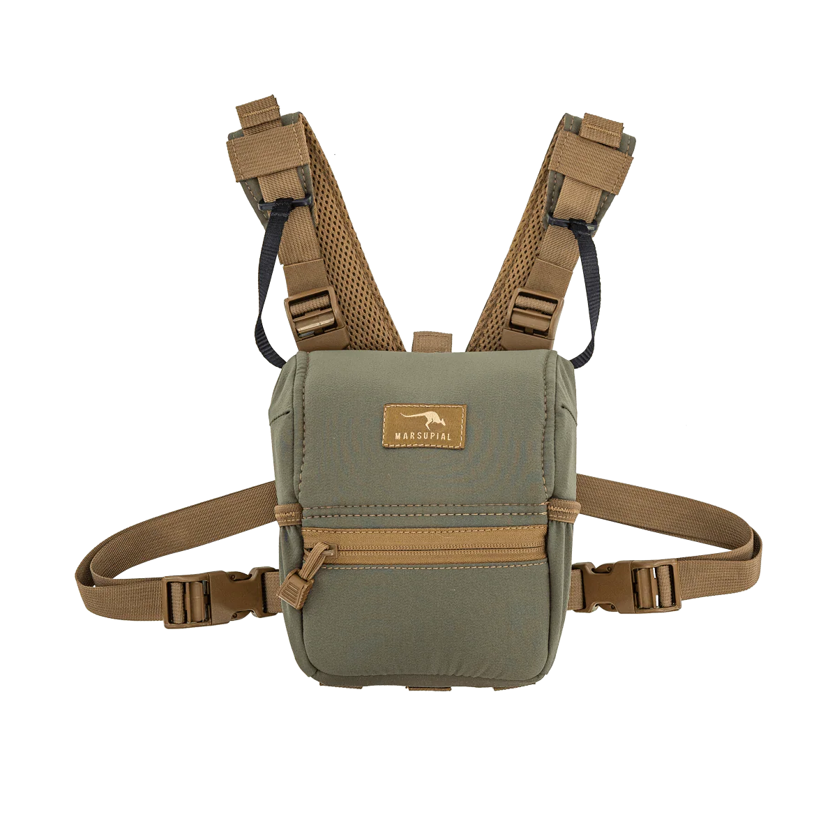 Marsupial Gear | Enclosed Binocular Chest Pack