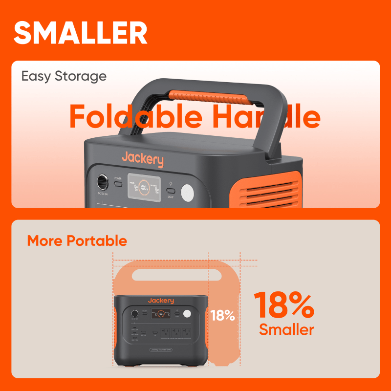 Jackery | Portable Power Station  Explorer 1000