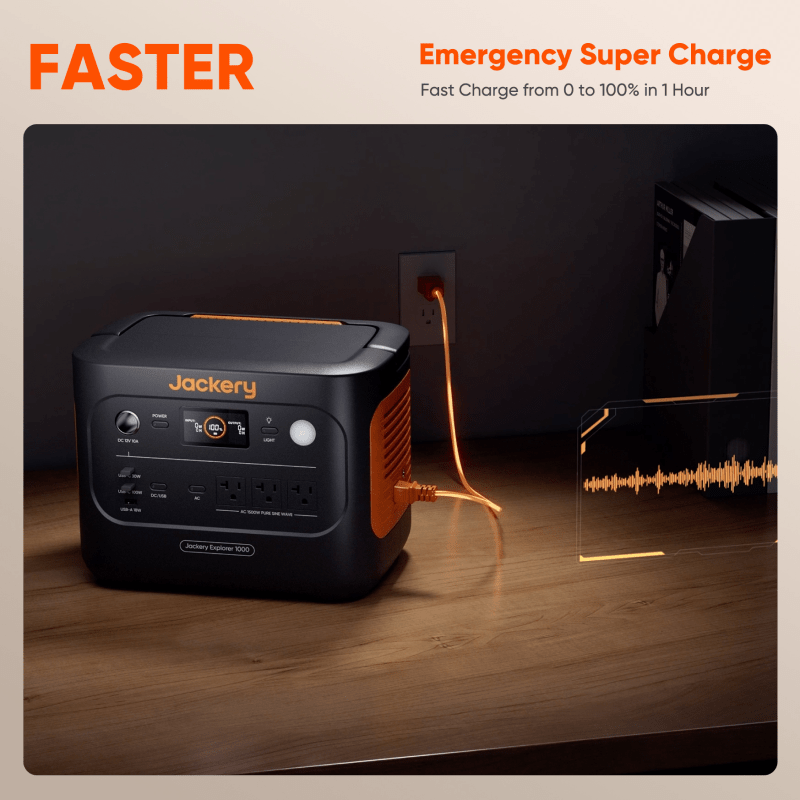 Jackery | Portable Power Station  Explorer 1000