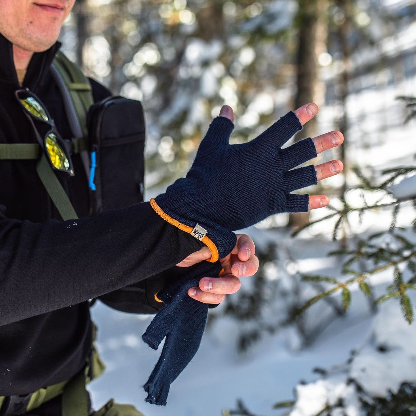 Minus33 | Lightweight Fingerless Wool Gloves