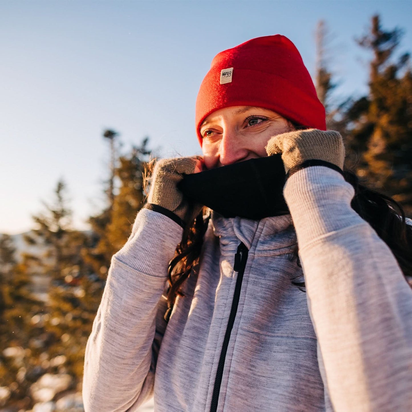 Minus33 | Brushed Merino Wool Neck Gaiter - Heavyweight