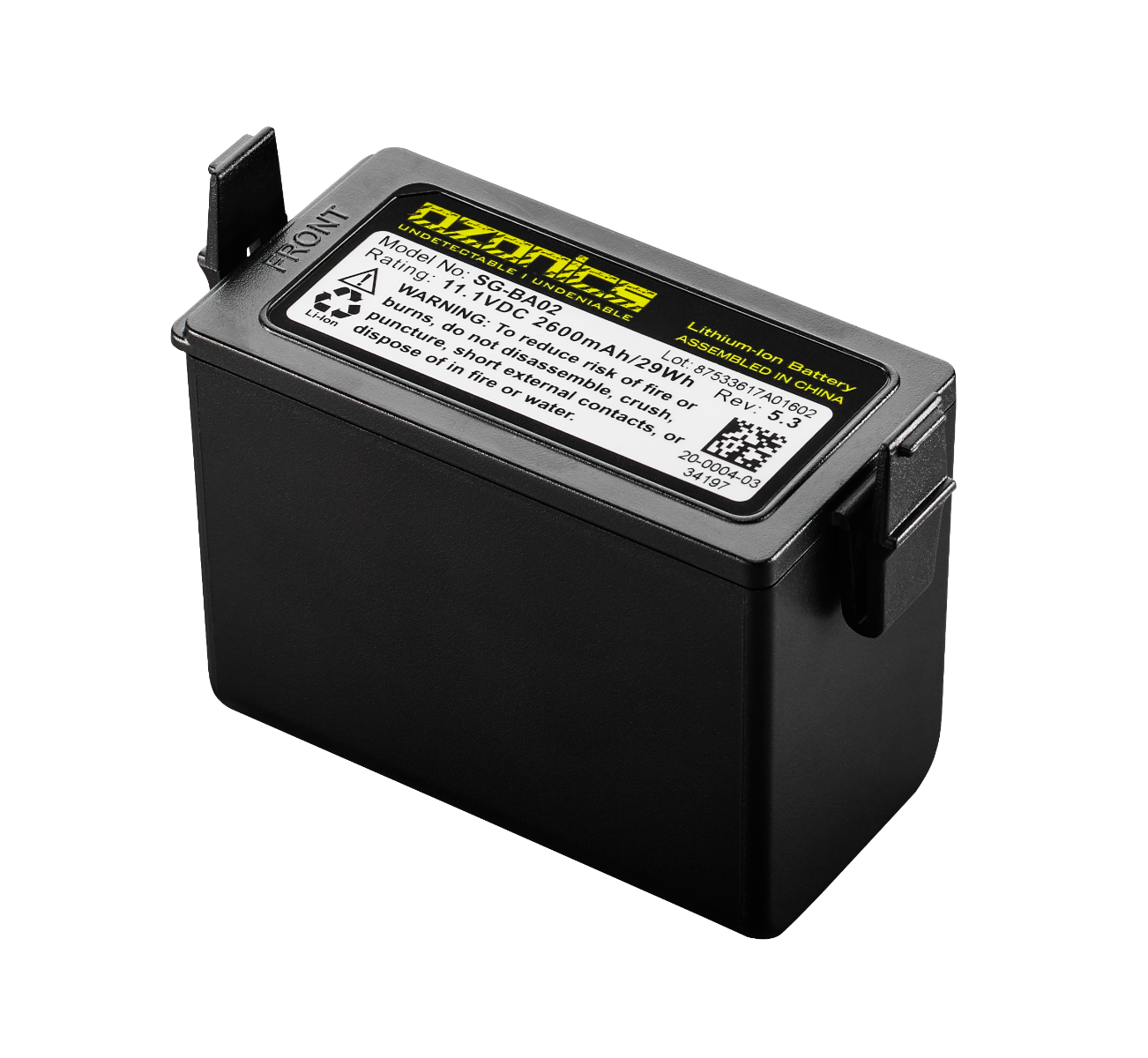 Ozonics | HR200/HR230 Standard Battery