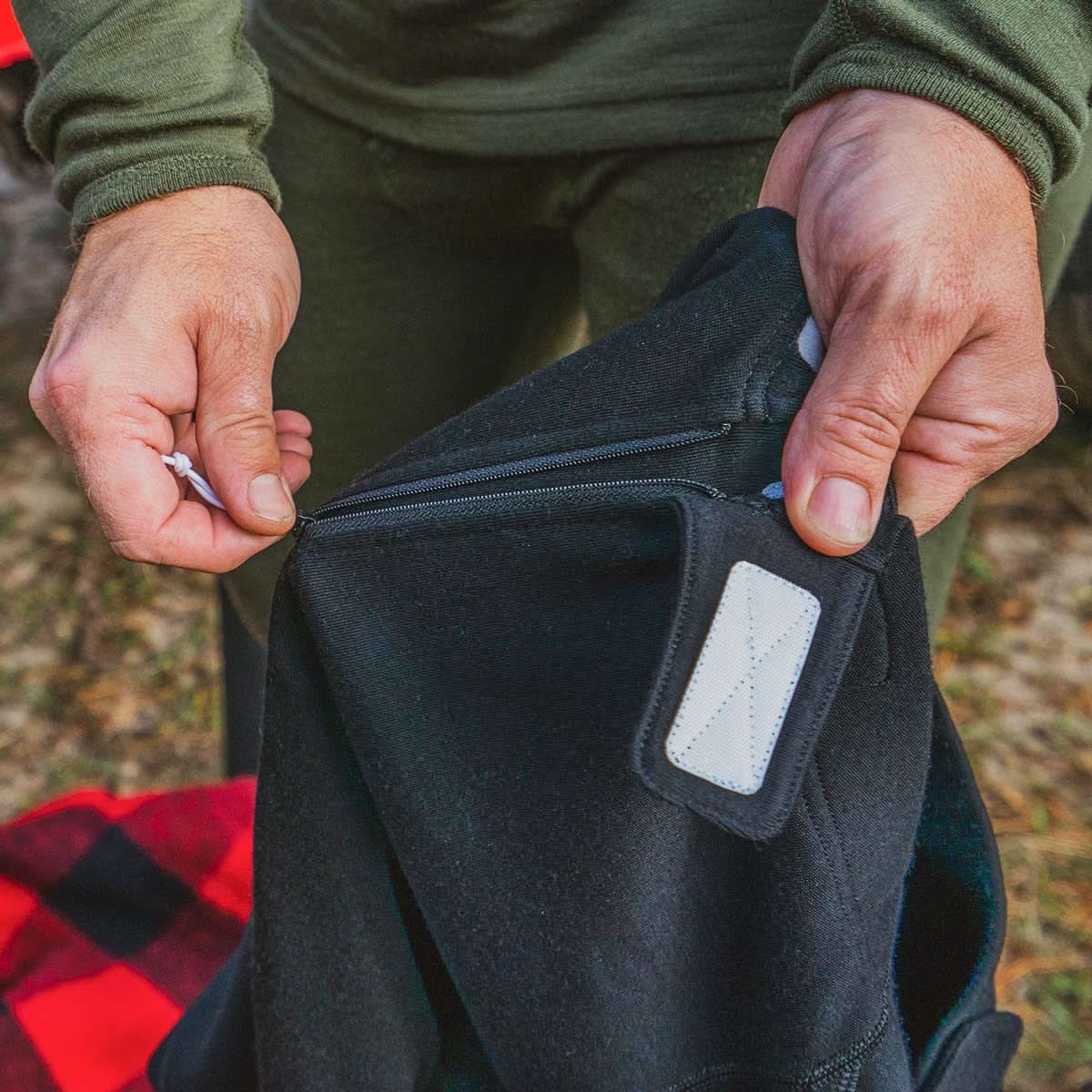 Minus33 | Heavyweight Wool Zip-Off Bottoms 3/4 length - 100% Merino Wool