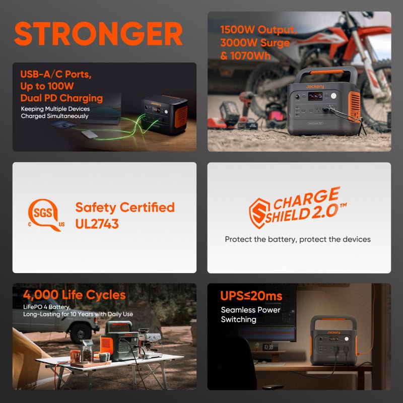 Jackery | Portable Power Station  Explorer 1000