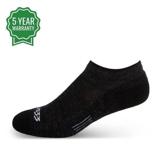Minus33 | Microweight Cushion - No Show Wool Socks Mountain Heritage