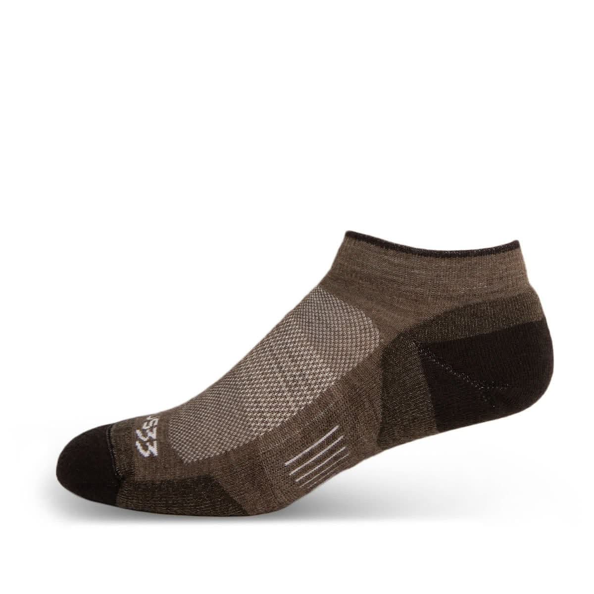 Minus33 | Microweight Cushion - No Show Wool Socks Mountain Heritage