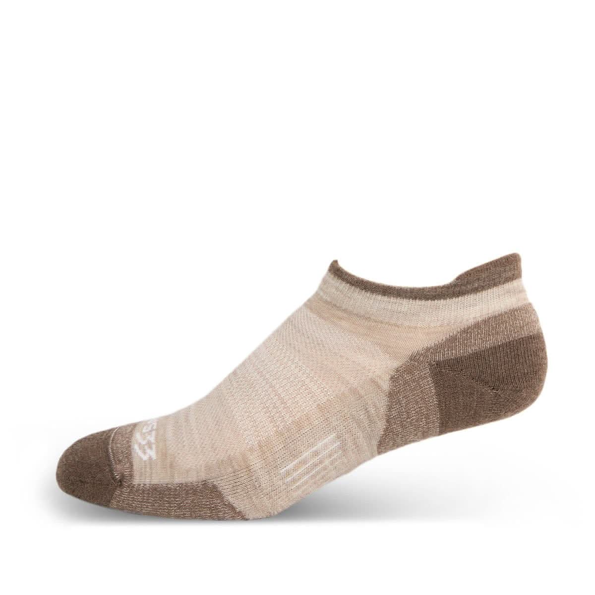 Minus33 | Microweight Cushion - No Show Tab Wool Socks Mountain Heritage