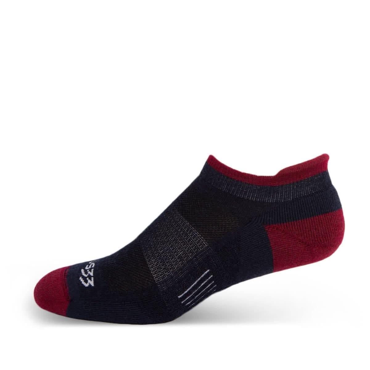 Minus33 | Microweight Cushion - No Show Tab Wool Socks Mountain Heritage