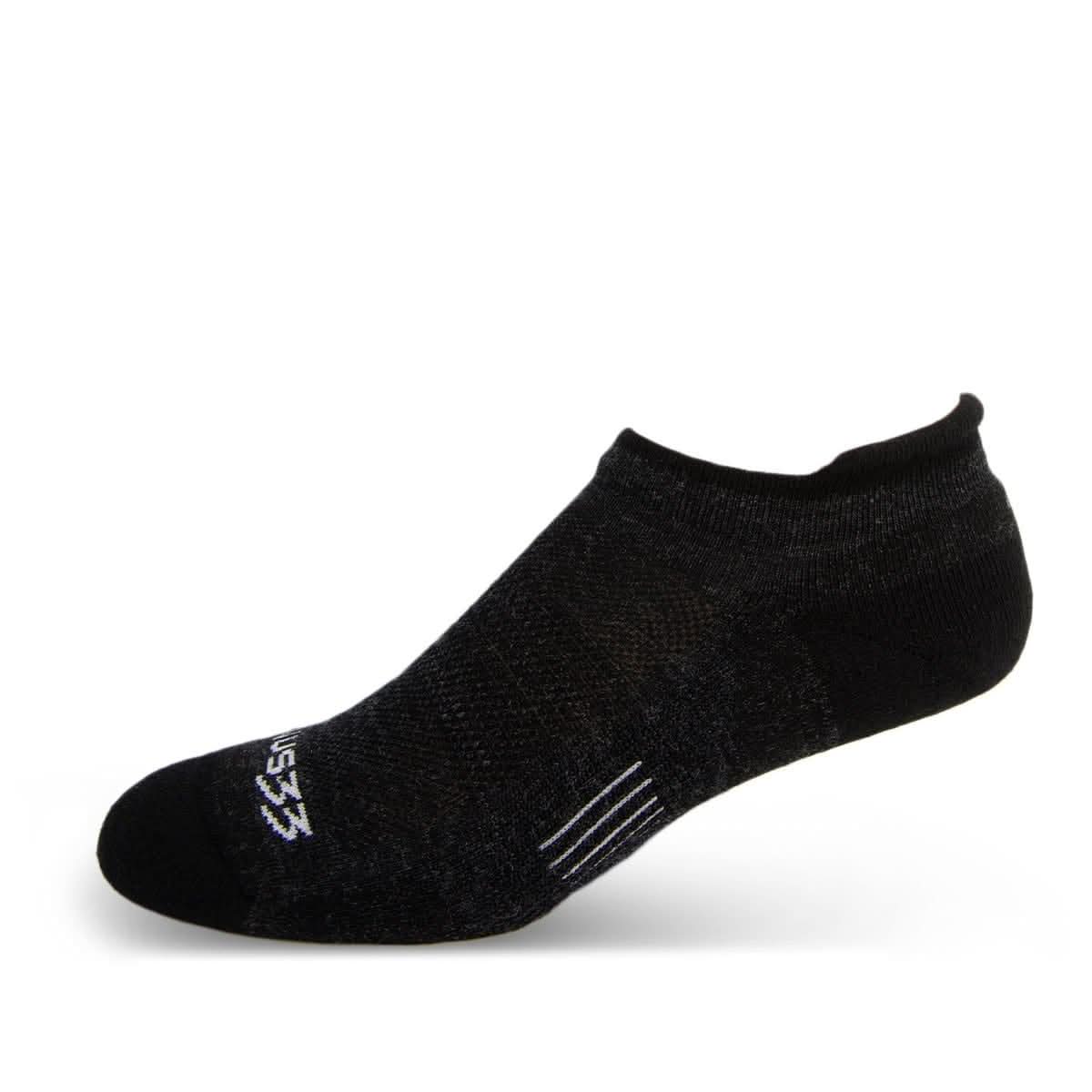 Minus33 | Microweight Cushion - No Show Tab Wool Socks Mountain Heritage