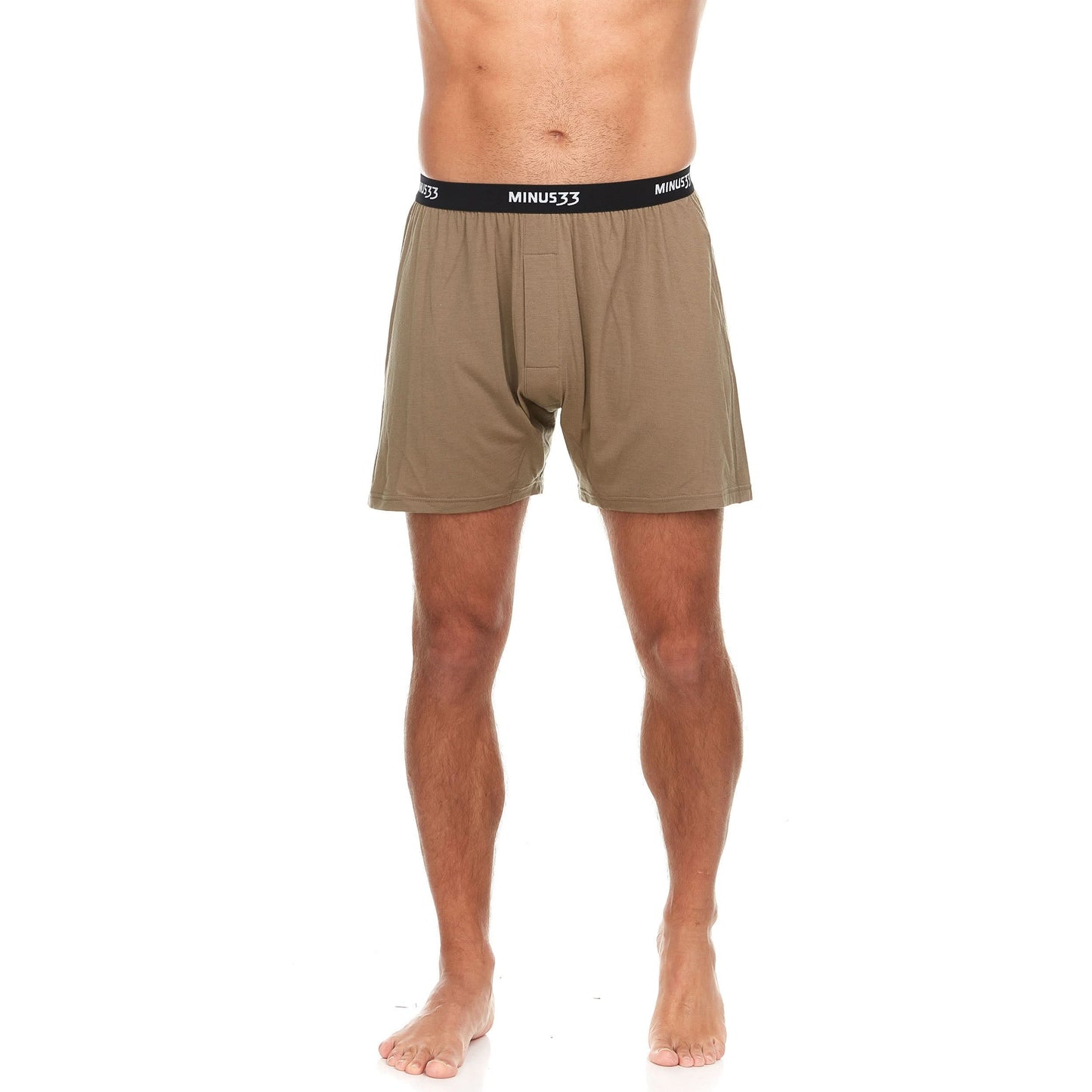 Minus33 | Microweight Men's Wool Boxer Shorts - Woolverino