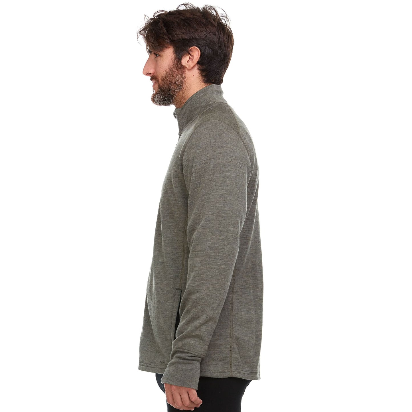 Minus33 | Heavyweight Men's Wool Full Zip Sweater - 100% Merino Wool