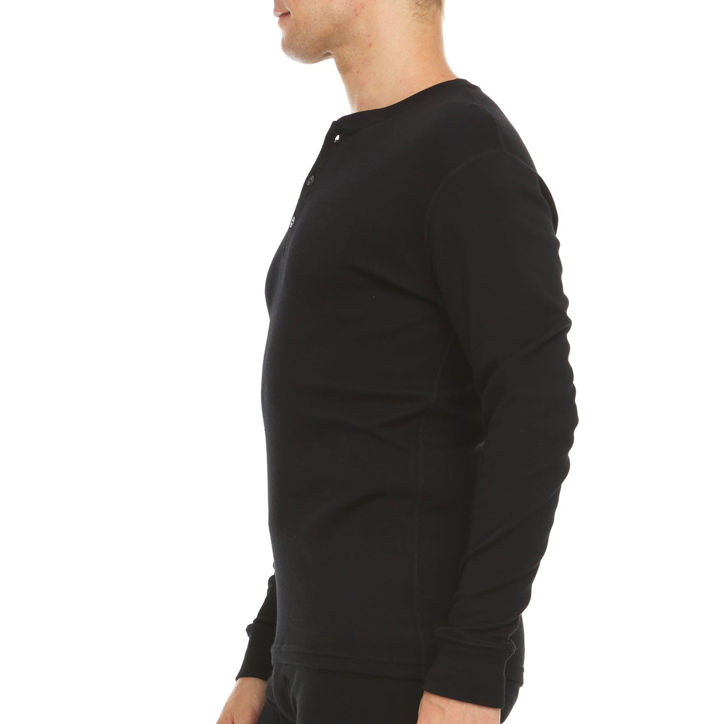 Minus33 | Men's Midweight Merino Wool Henley | 100% Merino Wool
