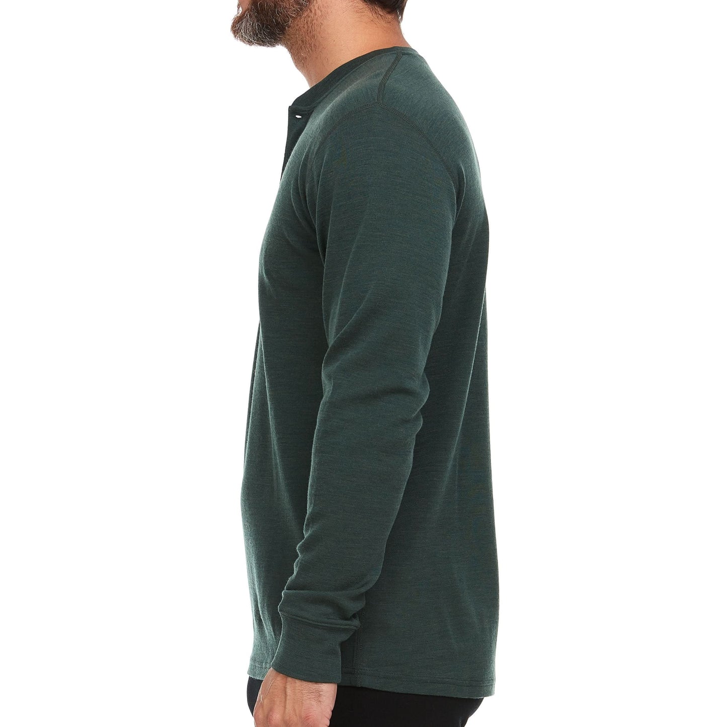 Minus33 | Men's Midweight Merino Wool Henley | 100% Merino Wool