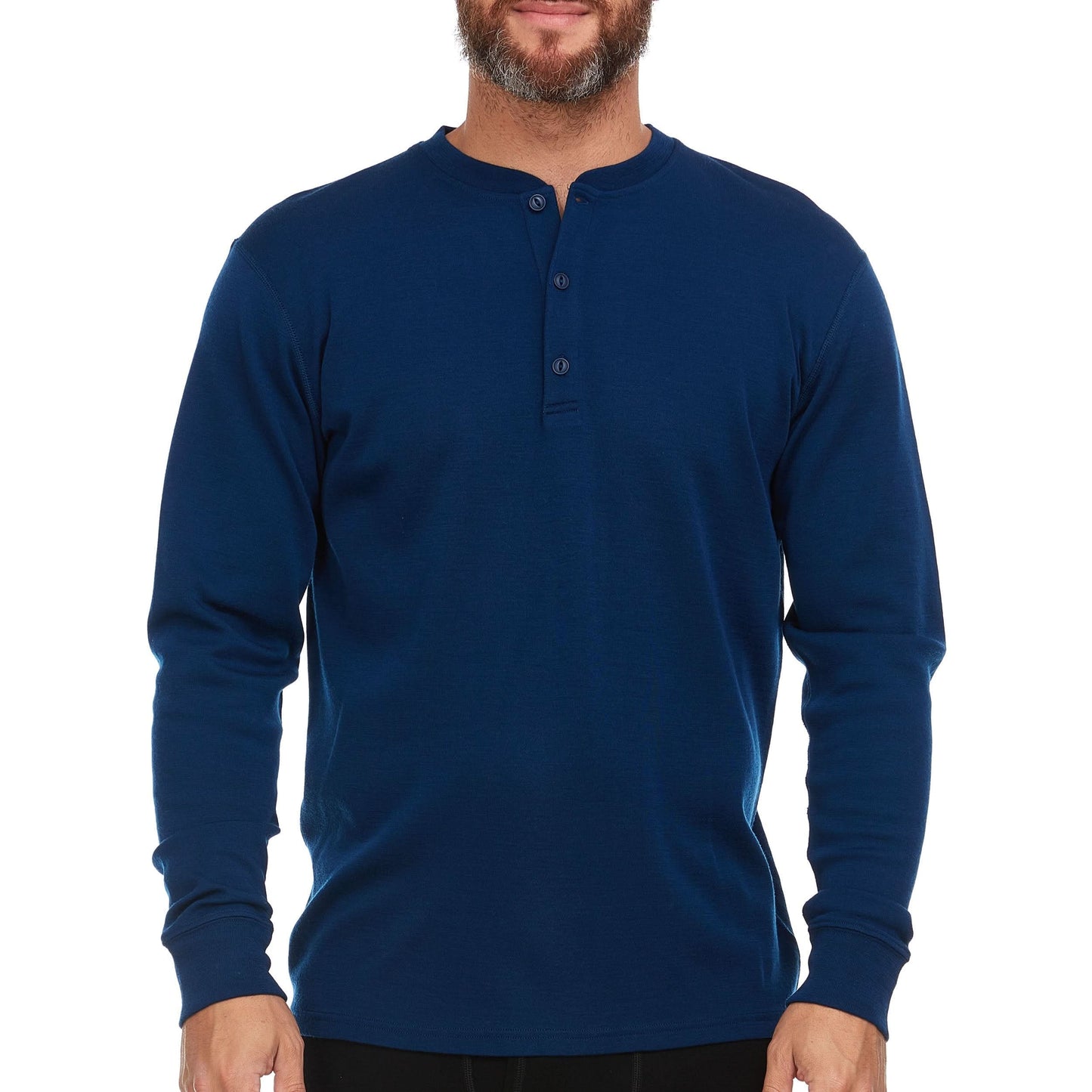 Minus33 | Men's Midweight Merino Wool Henley | 100% Merino Wool