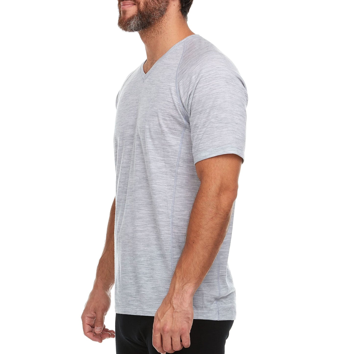 Minus33 | Men's Merino Wool V-Neck T-Shirt - Microweight