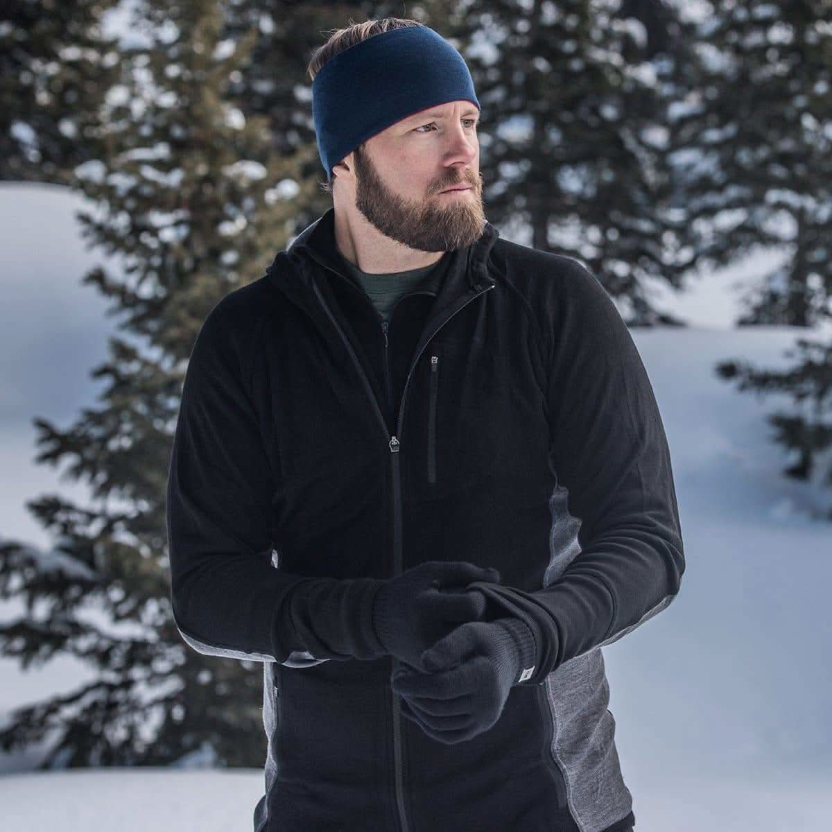 Minus33 | Men's Full Zip Merino Hoodie - Midweight