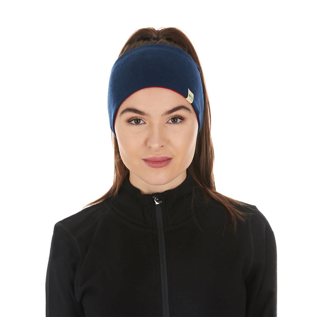 Minus33 | Midweight Reversible Wool Headband  - 100% Merino Wool