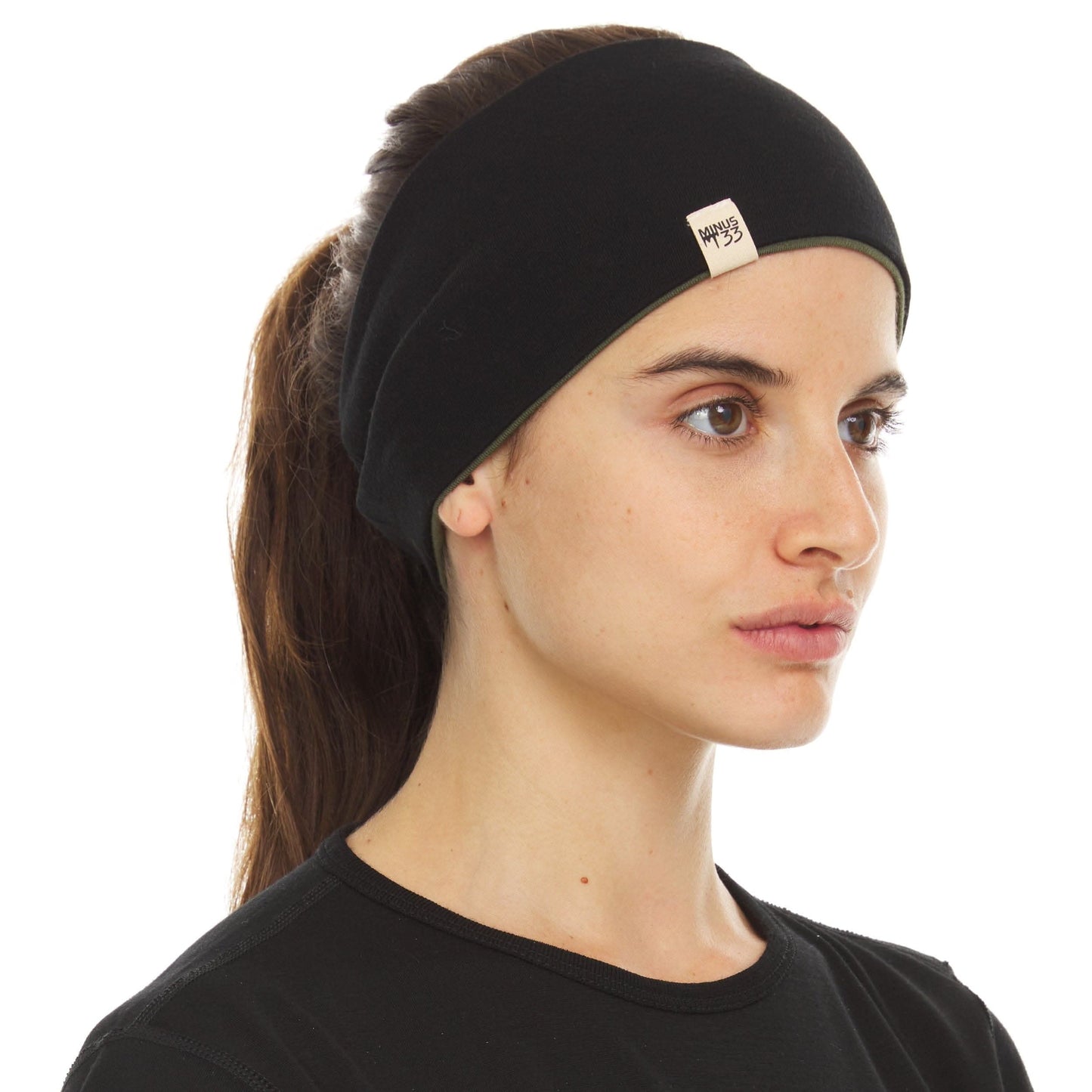 Minus33 | Midweight Reversible Wool Headband  - 100% Merino Wool