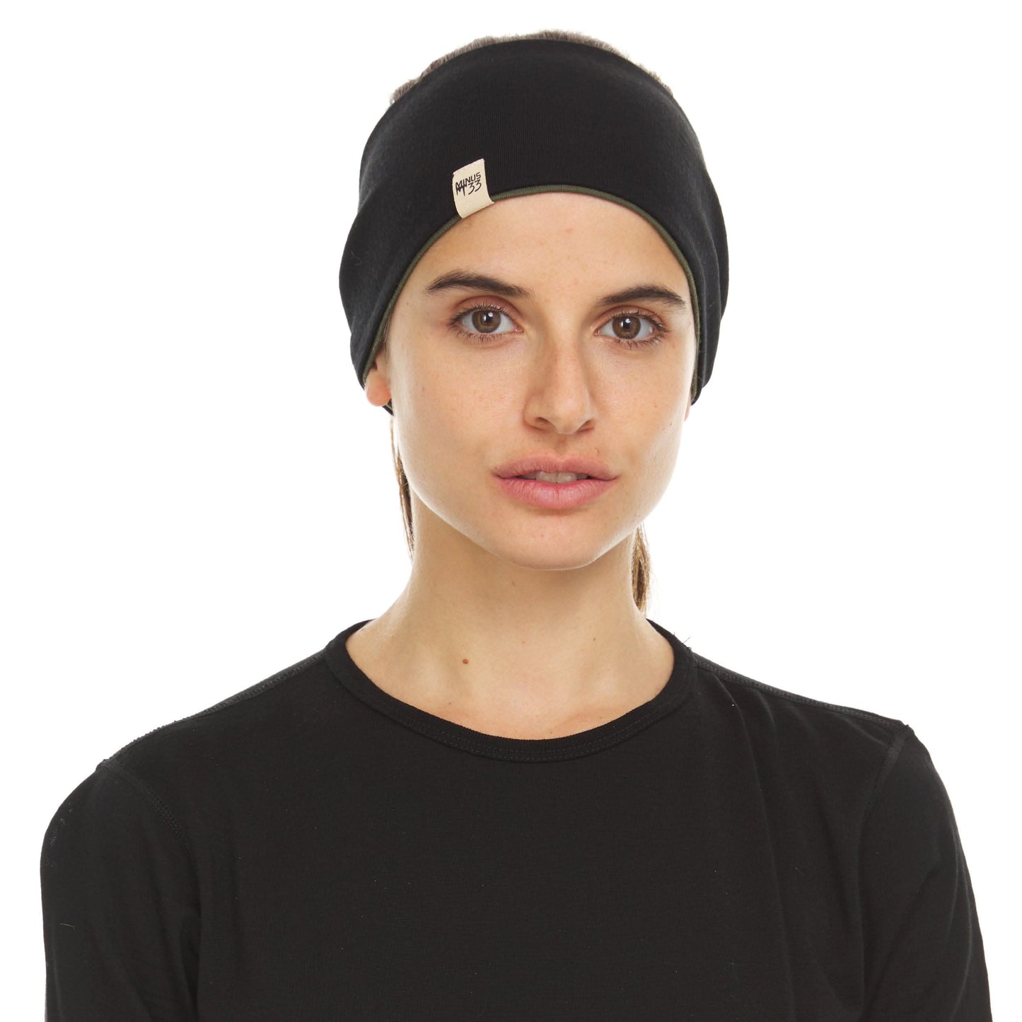 Minus33 | Midweight Reversible Wool Headband  - 100% Merino Wool
