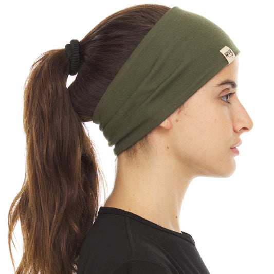 Minus33 | Midweight Reversible Wool Headband  - 100% Merino Wool