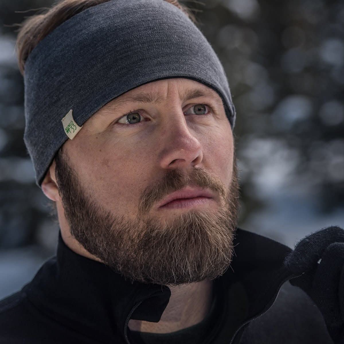 Minus33 | Midweight Reversible Wool Headband  - 100% Merino Wool