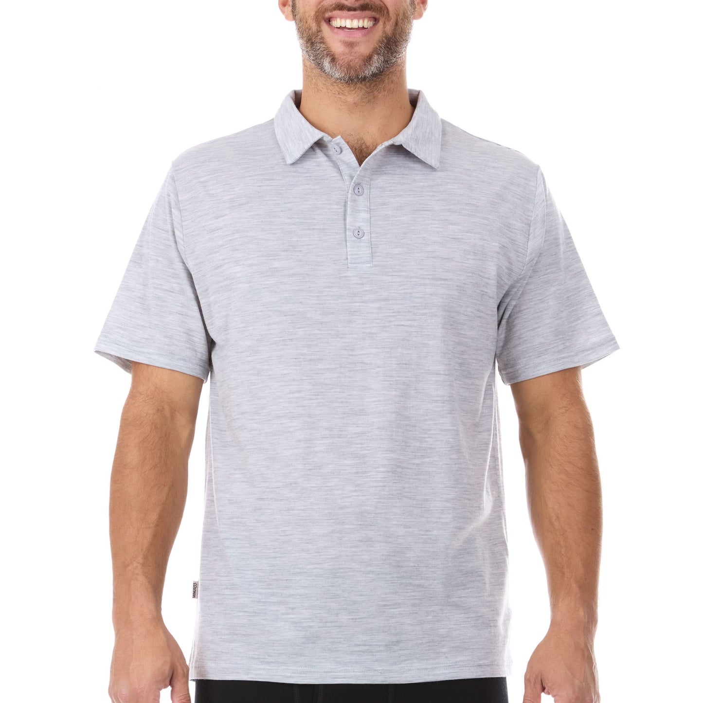Minus33 | Microweight Men's Wool Polo -  Woolverino