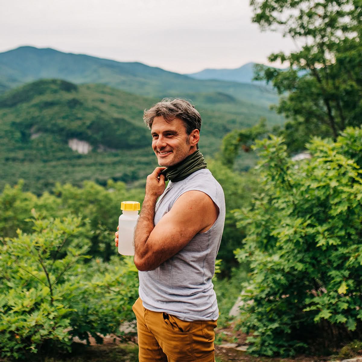 Minus33 | Microweight Men's Wool Sleeveless Tank Top - Woolverino