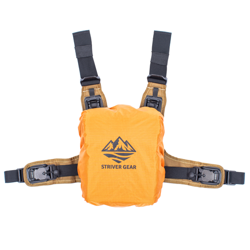 Striver Gear | Orange Bino Pouch Rain Cover