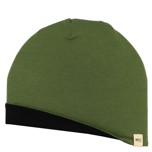 Minus33 | Microweight Reversible Wool Beanie - Woolverino