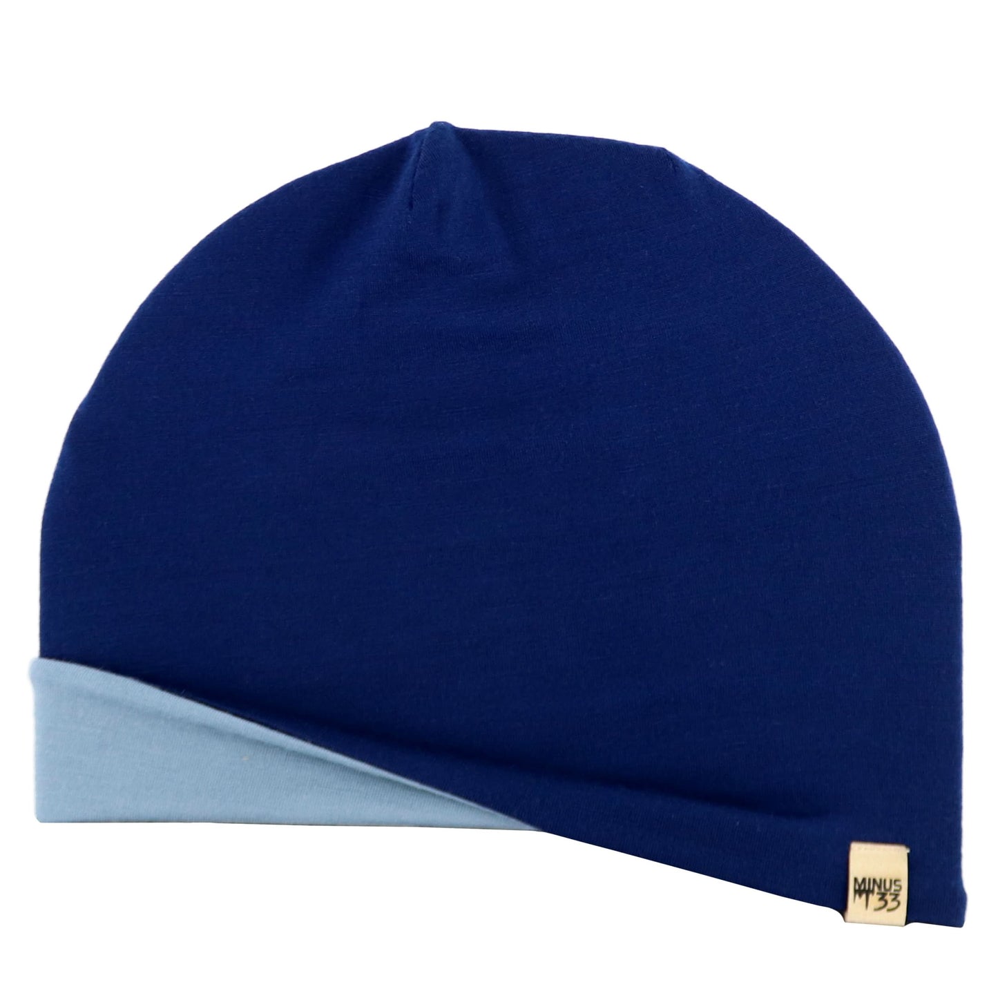 Minus33 | Microweight Reversible Wool Beanie - Woolverino