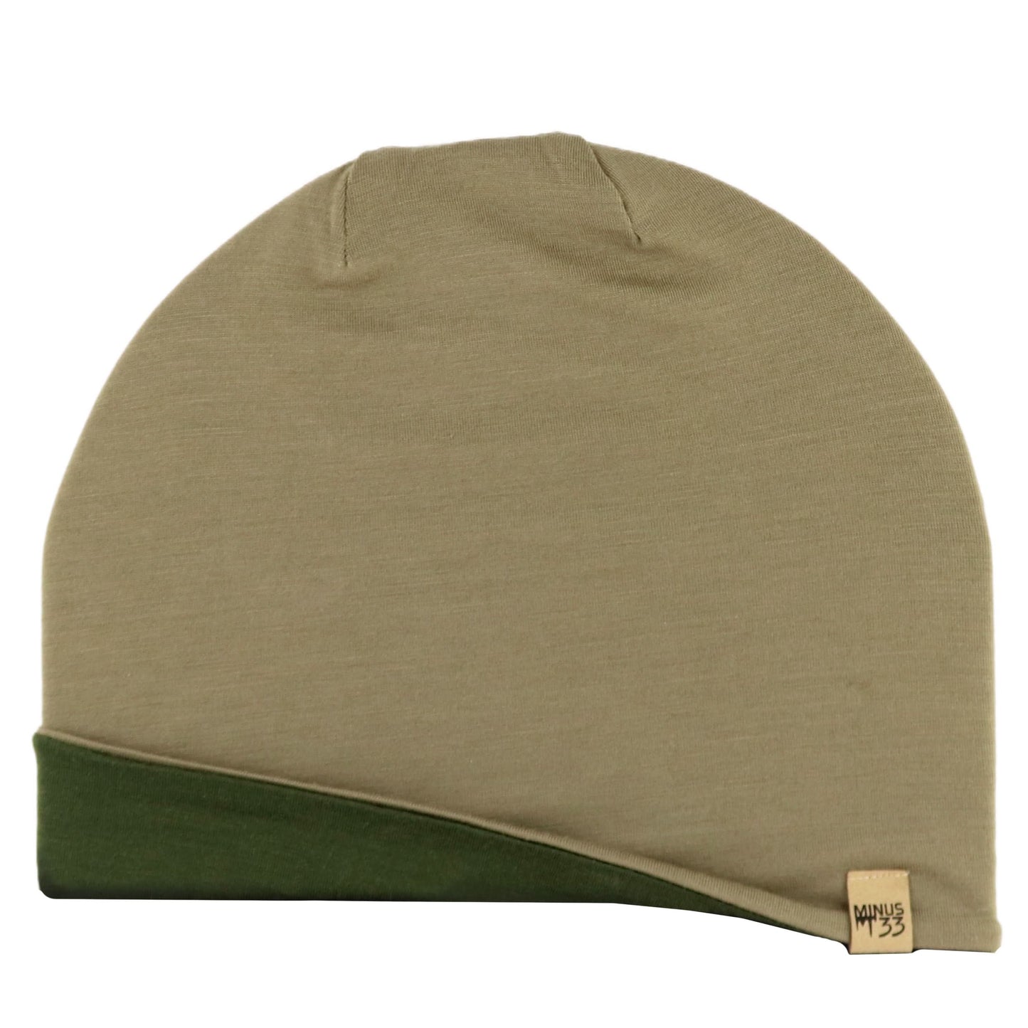 Minus33 | Microweight Reversible Wool Beanie - Woolverino