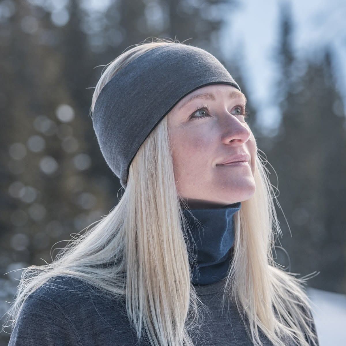 Minus33 | Midweight Reversible Wool Headband  - 100% Merino Wool