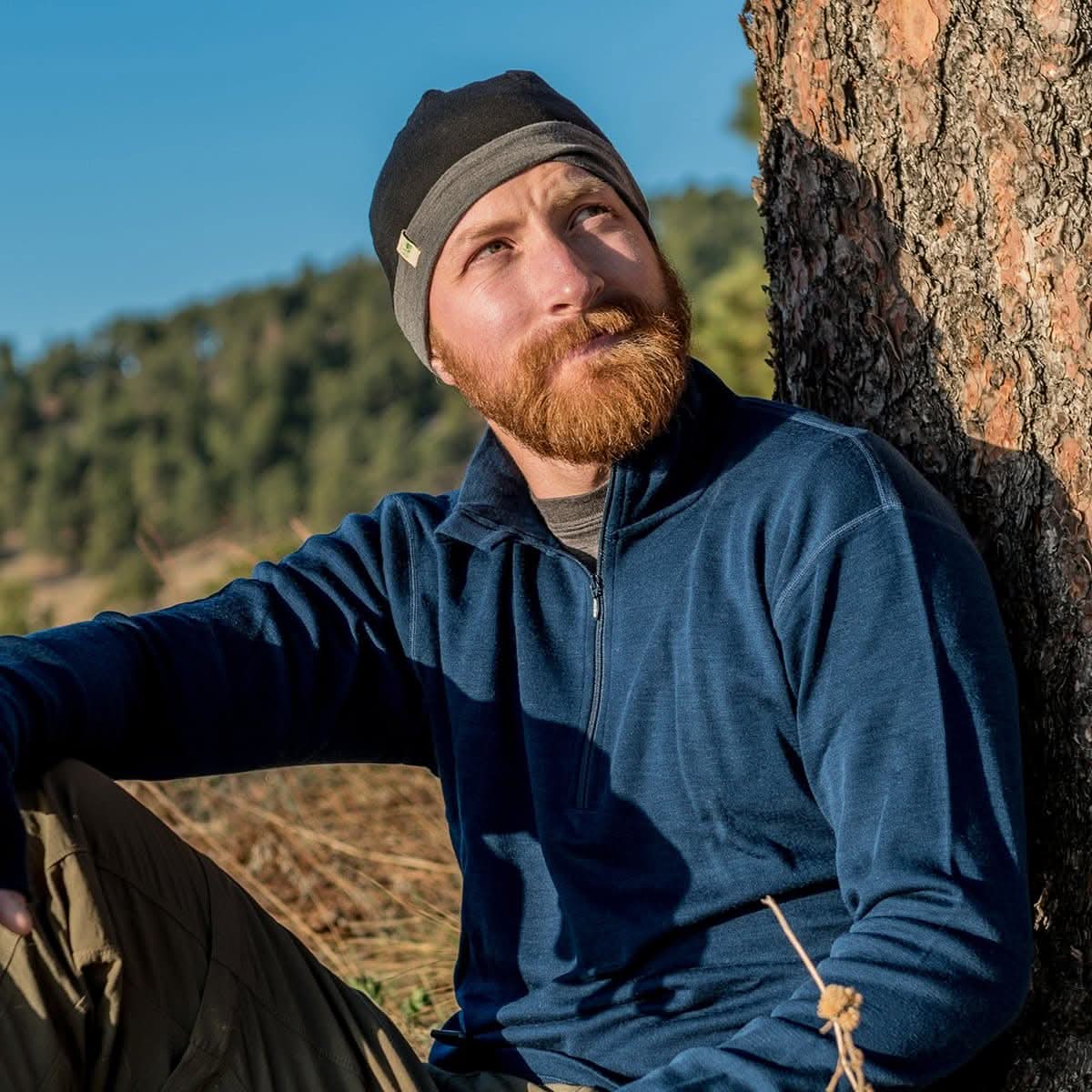 Minus33 | Midweight Men's Wool 1/4 Zip -  100% Merino Wool