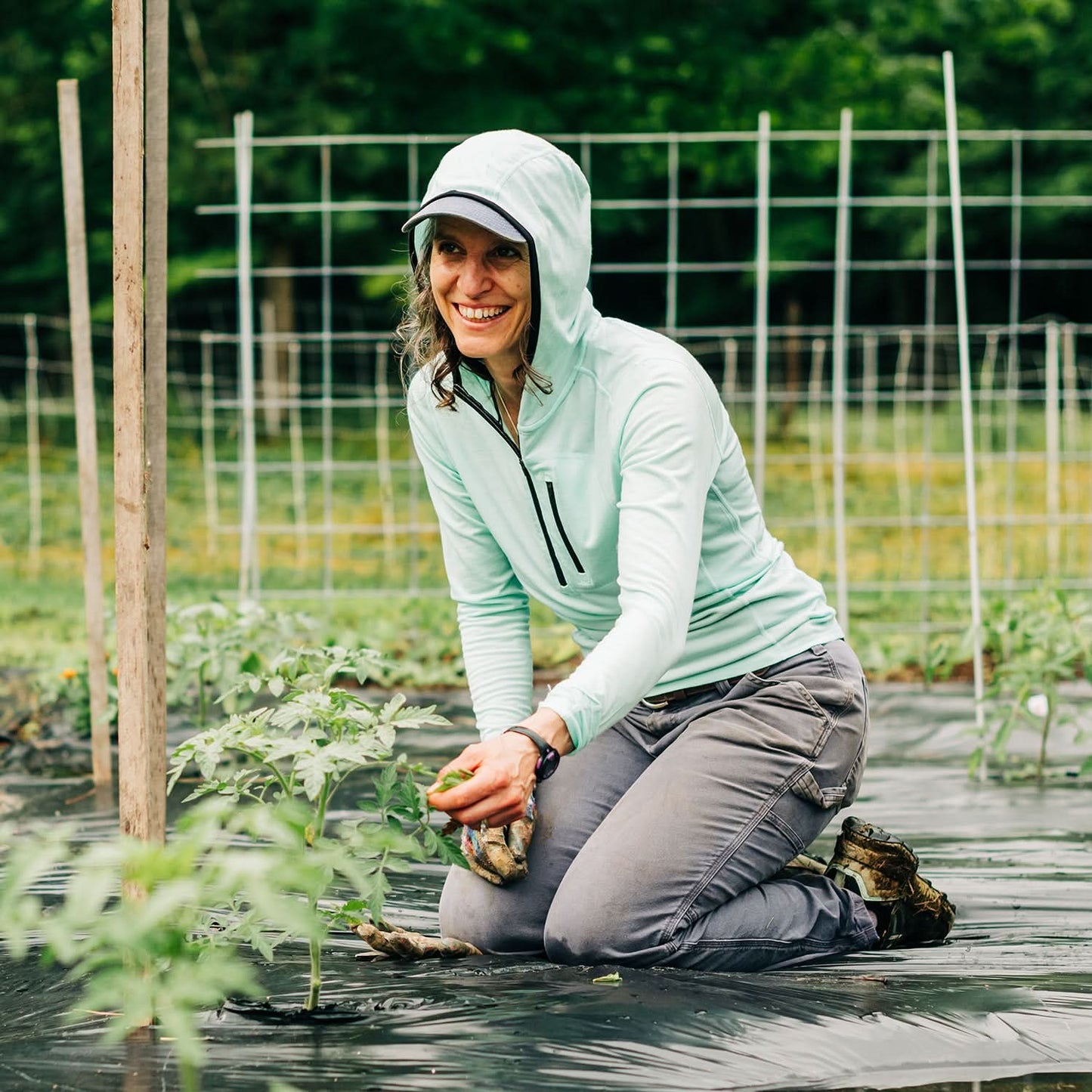 Minus33 | Women's 1/4 Zip Merino Sun Hoodie - Microweight