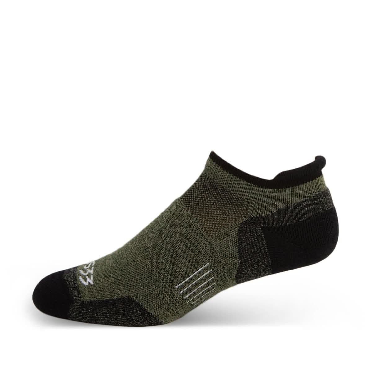 Minus33 | Lightweight - No Show Tab Wool Socks Mountain Heritage