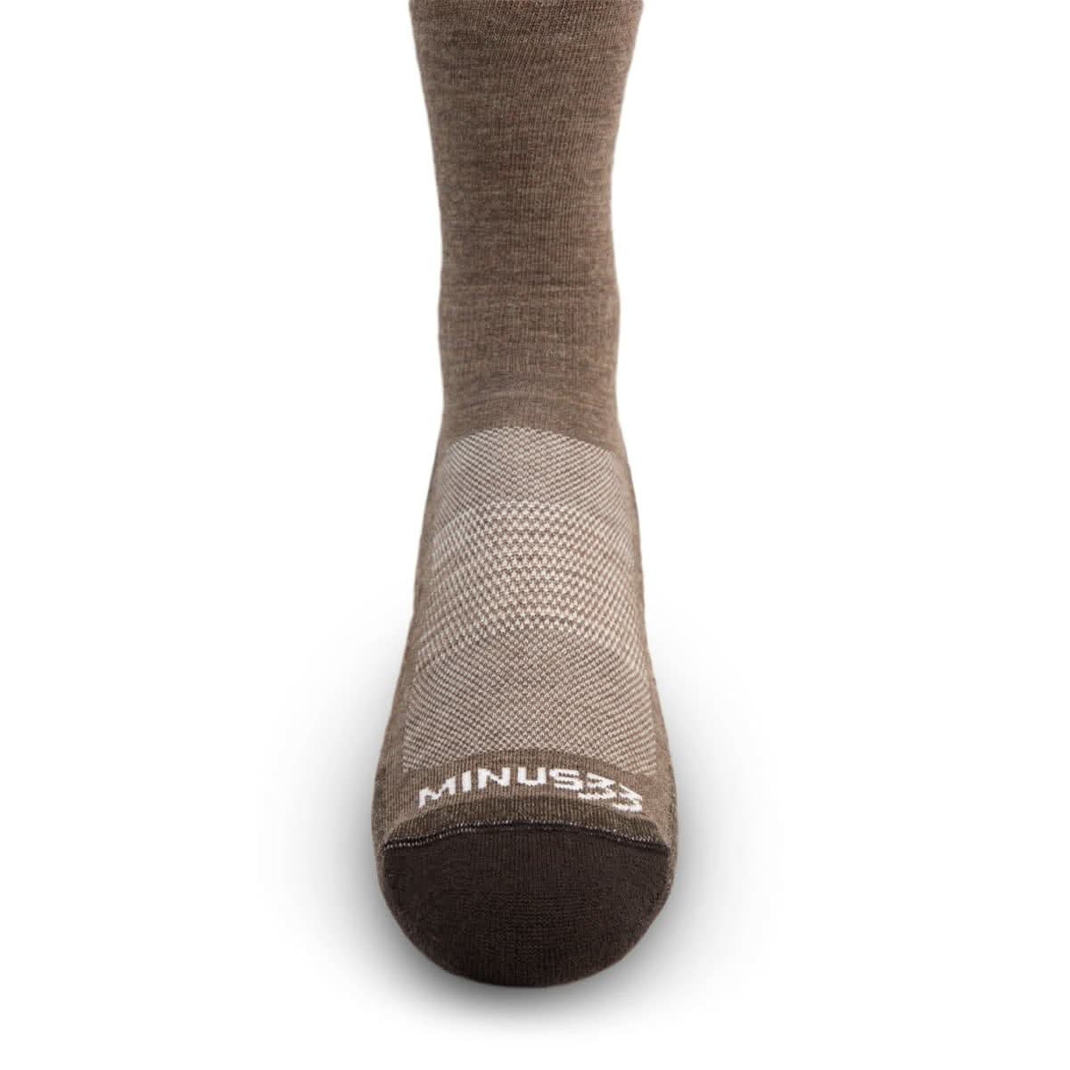 Minus33 | Microweight Cushion - Over the Calf Wool Socks Mountain Heritage
