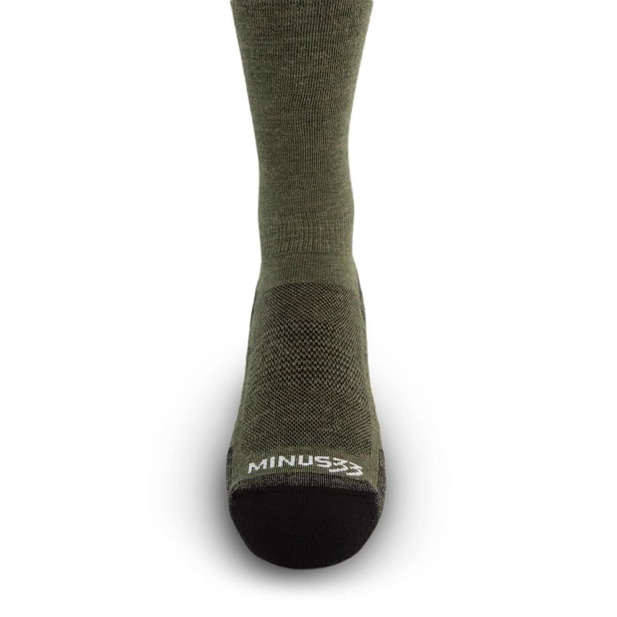 Minus33 | Microweight Cushion - Over the Calf Wool Socks Mountain Heritage