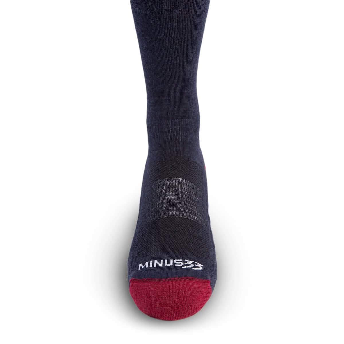 Minus33 | Microweight Cushion - Over the Calf Wool Socks Mountain Heritage