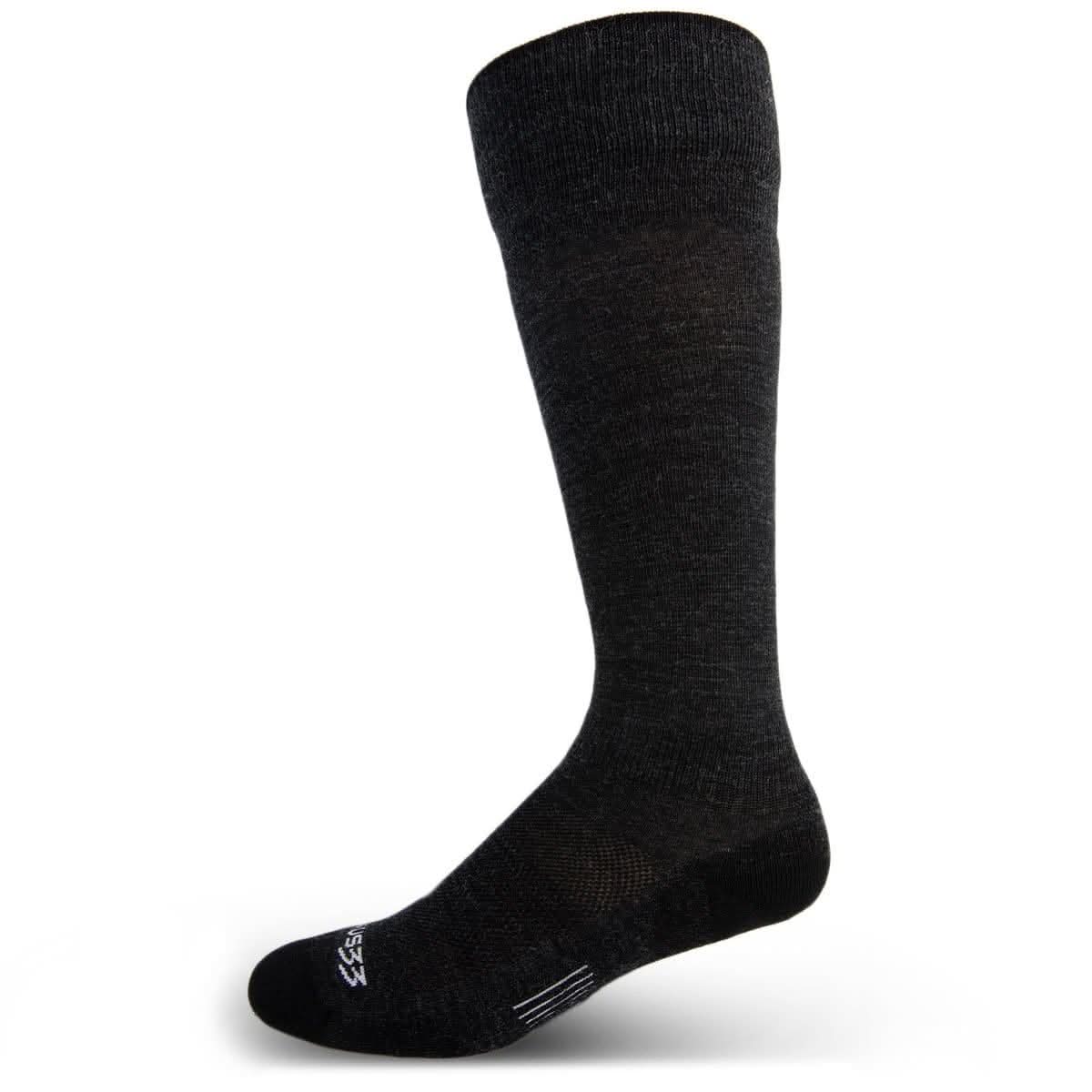 Minus33 | Microweight Cushion - Over the Calf Wool Socks Mountain Heritage