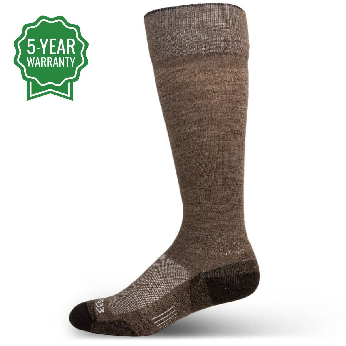 Minus33 | Microweight Cushion - Over the Calf Wool Socks Mountain Heritage