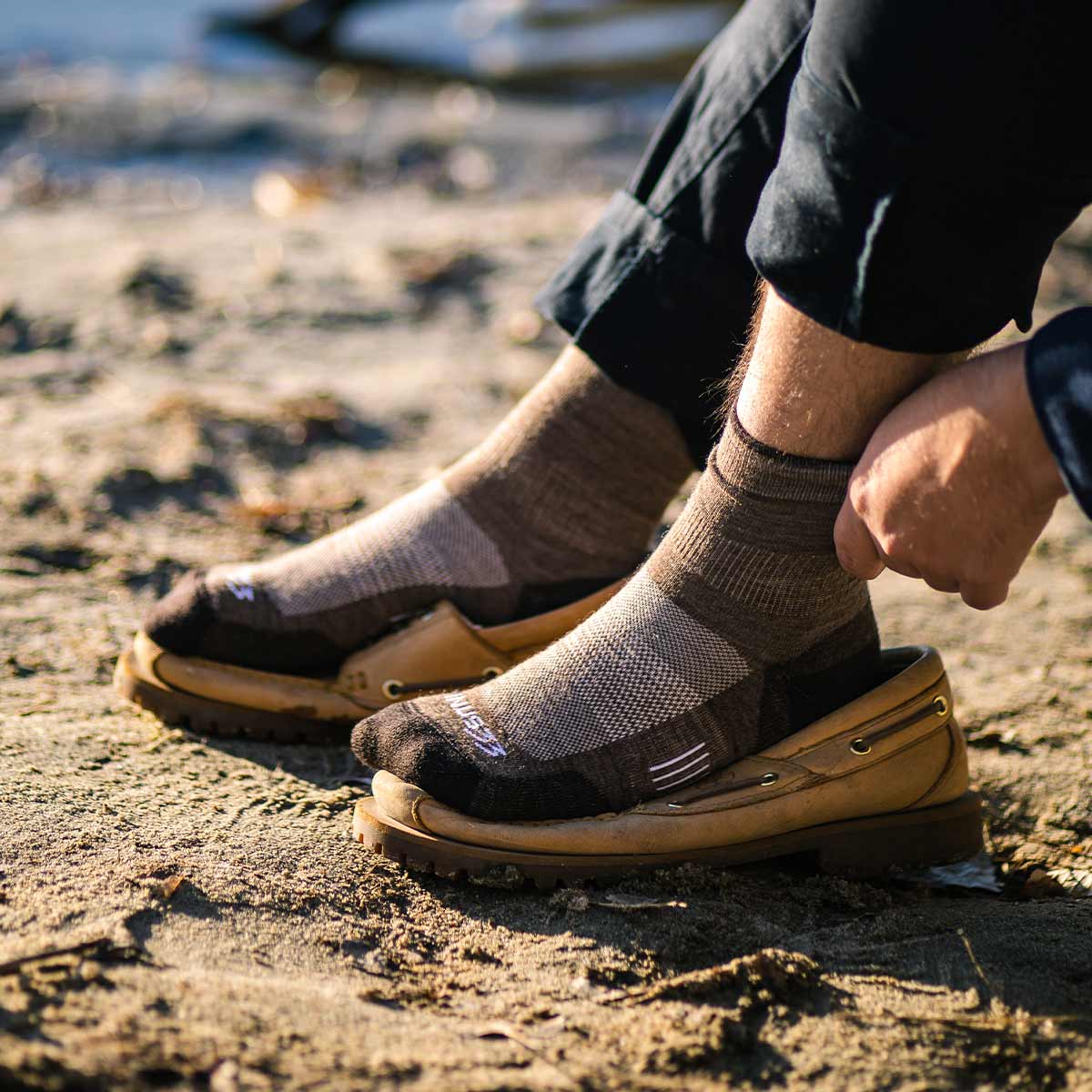 Minus33 | Microweight Cushion - Mini Crew Wool Socks Mountain Heritage