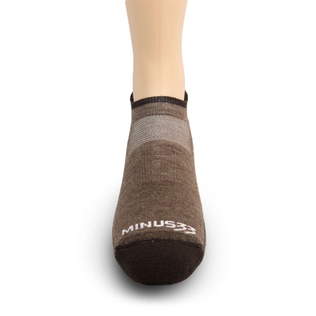 Minus33 | Lightweight - No Show Tab Wool Socks Mountain Heritage
