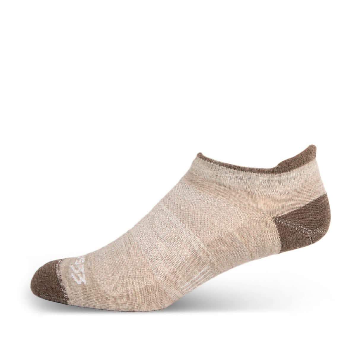Minus33 | Microweight - No Show Tab Wool Socks Mountain Heritage