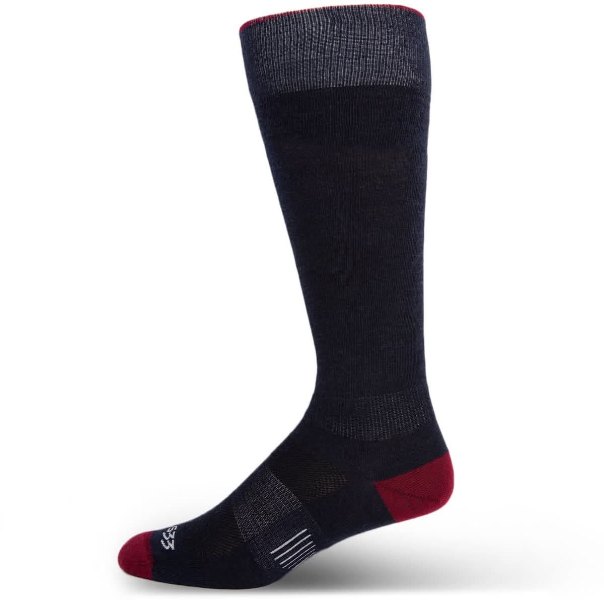 Minus33 | Microweight - Over the Calf Wool Socks Mountain Heritage